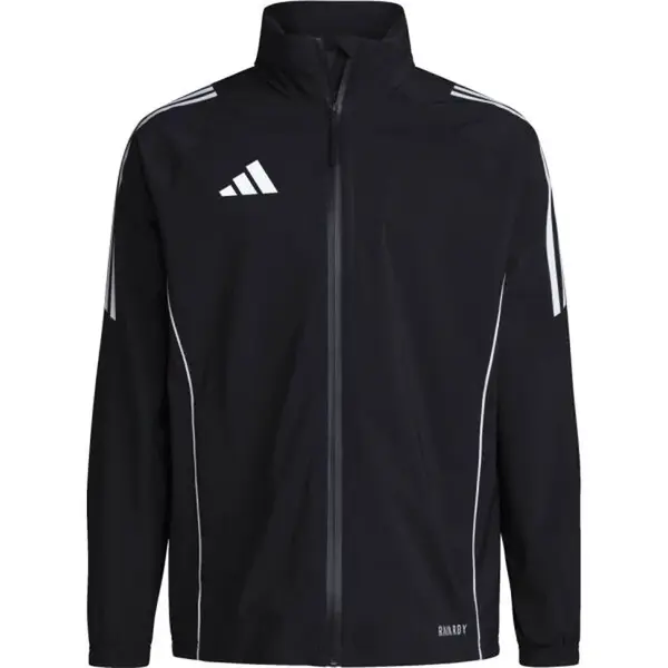 adidas TIRO24 RAIN JACKET Pánská sportovní bunda, černá, velikost