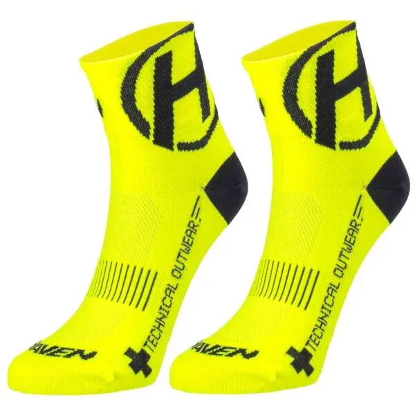 HAVEN LITE NEO Ponožky, reflexní neon, velikost 42-43