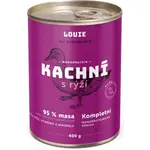 LOUIE KACHNÍ S RÝŽÍ 400 G Psí konzerva, , velikost 400 G
