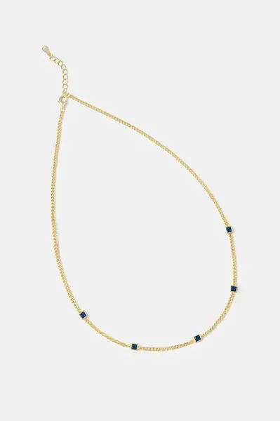 Náhrdelník ze stříbra 925 potaženého 18karátovým zlatem Answear.LAB