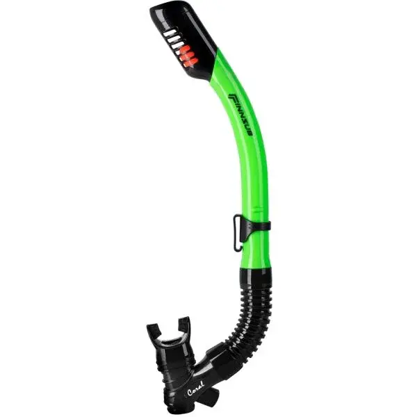 FINNSUB CORAL JR Dětský potápěčský šnorchl, světle zelená, velikost