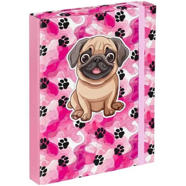 BAAGL TLAPKY Desky na školní sešity A5, růžová, velikost