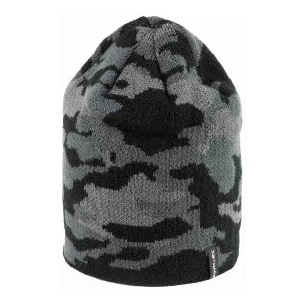 Finmark WINTER HAT Zimní pletená čepice, šedá, velikost UNI