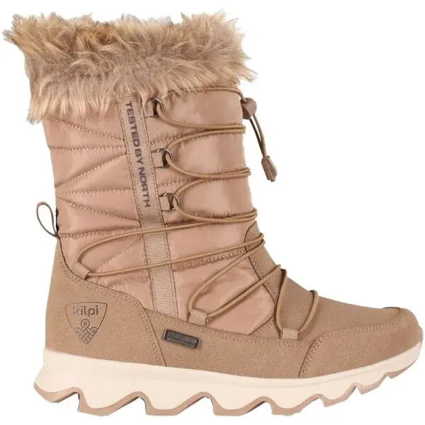 KILPI FROZEN HIGH WP Dámské sněhule, hnědá, velikost