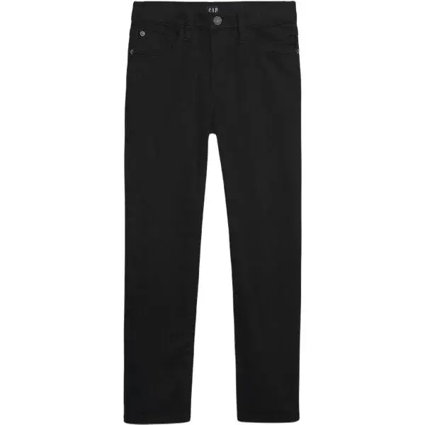 GAP V-STRAIGHT Chlapecké džíny, černá, velikost 8Y