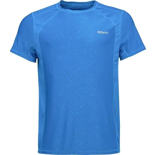Fitforce ARRISTO Pánské běžecké triko, modrá, velikost