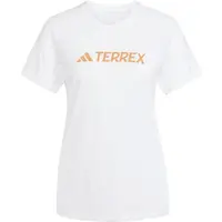 adidas W MULTI TERREX LOGO TECH TEE Dámské triko, bílá, velikost