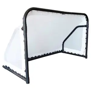 SPORTI FRANCE MINI GOAL Skládací fotbalová mini branka, černá, velikost