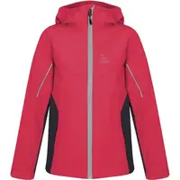 Hannah CAPRA JR Dívčí softshellová bunda, červená, velikost