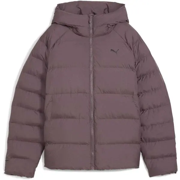 Puma MONO HOODED JACKET W Dámská zimní bunda, fialová, velikost