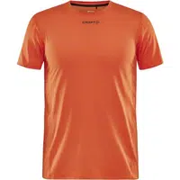 Craft ADV ESSENCE SS TEE M Pánské funkční triko, oranžová, velikost