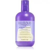 Inebrya BLONDesse No-Yellow Shampoo šampón neutralizujúci žlté tóny pre blond a šedivé vlasy 300 ml