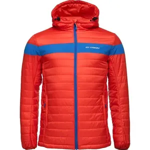 TRIMM CREDIT Pánská prošívaná bunda, oranžová, velikost XXXL