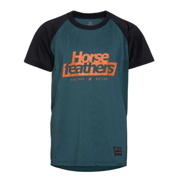 Horsefeathers SPIKE YOUTH Dětský cyklistický dres, tmavě modrá, velikost