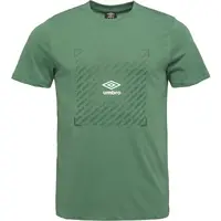 Umbro FTBL BOX GRAPHIC TEE Pánské triko, zelená, velikost