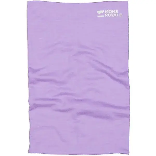MONS ROYALE DOUBLE UP Nákrčník, fialová, velikost UNI