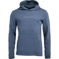 Calvin Klein ESSENTIALS PW HOODIE Pánská mikina, modrá, velikost