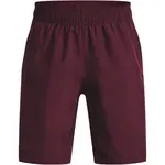 Under Armour WOVEN GRAPHIC SHORTS Chlapecké kraťasy, vínová, velikost L