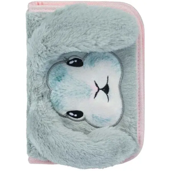 BAAGL BUNNY Školní penál, šedá, velikost