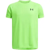 Under Armour TECH TEXTURED Chlapecké tričko, reflexní neon, velikost M
