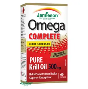 JAMIESON Omega Complete Super Krill 500mg 60 kapslí