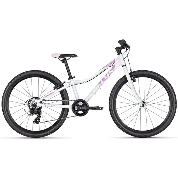Juniorské dívčí kolo KELLYS KITER 30 24" 10.0 11" (125-145 cm) White