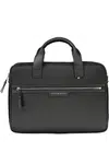 TOMMY HILFIGER BLACK MAN BRIEFCASE