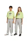 Dětské tepláky adidas Originals šedá barva, JW1090