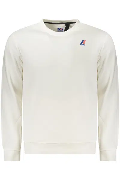 K-WAY SWEATSHIRT WITHOUT ZIP MEN WHITE