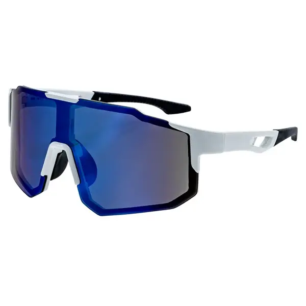 Glassa Polarizační sluneční brýle PG 466 bílé / modré čočky