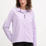 Běžecká bunda adidas Performance Own The Run fialová barva, JX2264