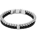 Fossil Stylový dvojitý náramek pro muže JF04855040