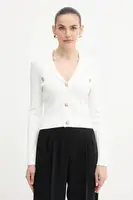 Kardigan Guess FELICITY dámský, bílá barva, W5YR11 Z0130