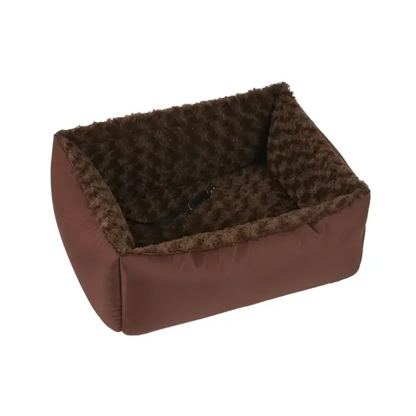 Akinu HUGS Pelech do auta pro psy hnědý 60 x 45 cm