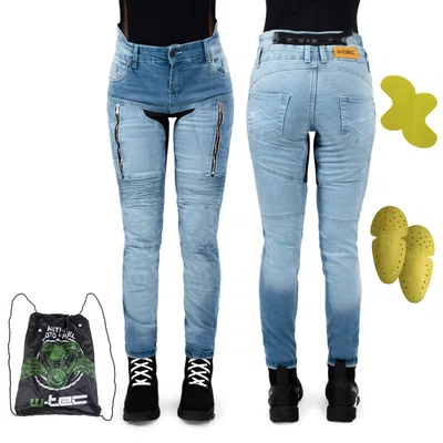 Dámské moto jeansy W-TEC Grandea EVO modrá 44
