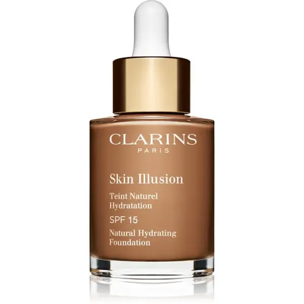 Clarins Skin Illusion Natural Hydrating Foundation rozjasňující hydratační make-up SPF 15 odstín 115 30 ml