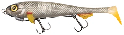 Fox rage gumová nástraha super slick shad loaded uv silver ghost - 23 cm