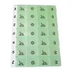 Dávkovač liekov OBZOR typ 04 týždenné