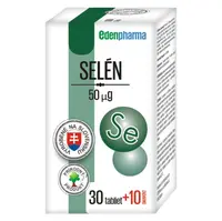 EDENPHARMA Selén 50 μg tablety 30+10 ZADARMO