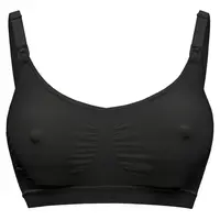 MEDELA Tehotenská a dojčiaca podprsenka Keep Cool™ L čierna 1 ks