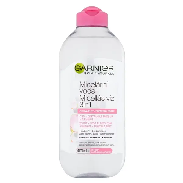 GARNIER Skin Naturals micelárna voda pre citlivú pleť 400 ml