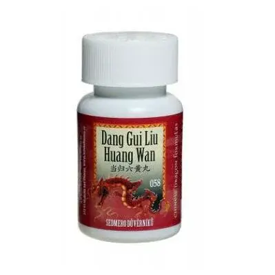 TCM Sedmoro dôverníkov Dang Gui Liu Huang Wan 058 200 guličiek