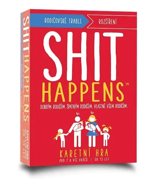 Asmodee Shit Happens: Rodičovské trable