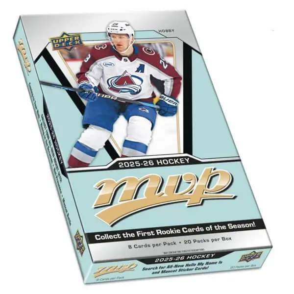 Upper Deck 2025-2026 NHL Upper Deck MVP Hobby box - hokejové karty