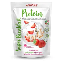 ACTIVLAB Super proteín breakfast ovsená kaša s jahodami 300 g