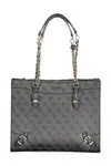 GUESS JEANS WOMEN'S BAG BLACK