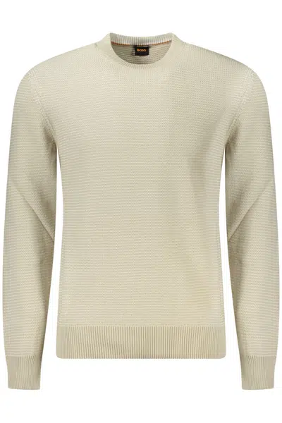 HUGO BOSS MEN'S SWEATER BEIGE