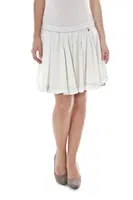 JOHN GALLIANO SHORT SKIRT WOMAN WHITE