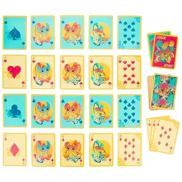 Stitch hracie karty do vody