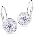 Cutie Jewellery Nežné náušnice s trblietavými zirkónmi Z8028-50-10-X-2